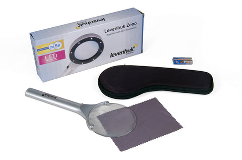 Levenhuk Zeno 50 LED Magnifier, 2.2/4.4x, 88/21 mm