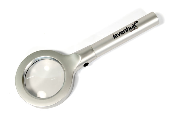Levenhuk Zeno 500 LED Magnifier, 3.5x, 56 mm, Metal