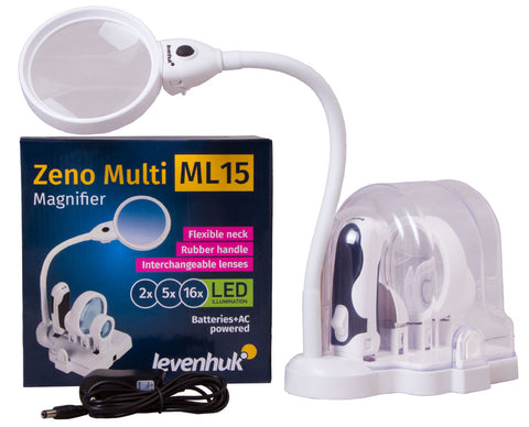 Levenhuk Zeno Multi ML15 White Magnifier
