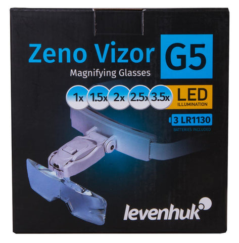Levenhuk Zeno Vizor G5 Magnifying Glasses