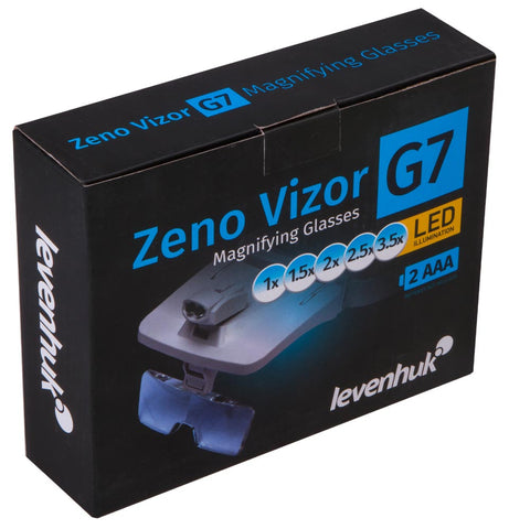 Óculos de ampliação Levenhuk Zeno Vizor G7