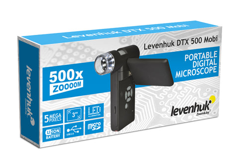Microscópio digital Levenhuk DTX 500 Mobi