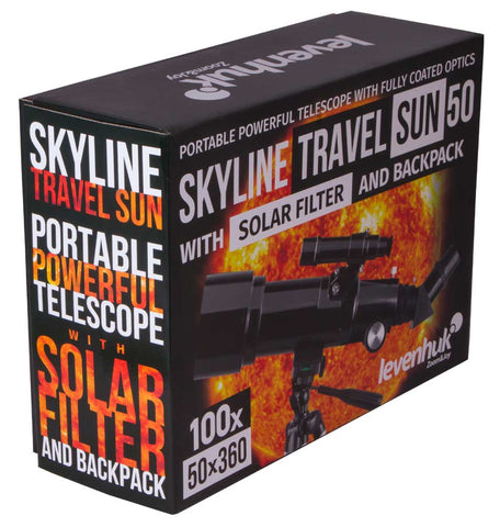 Levenhuk Skyline Travel Sun 50 Telescope