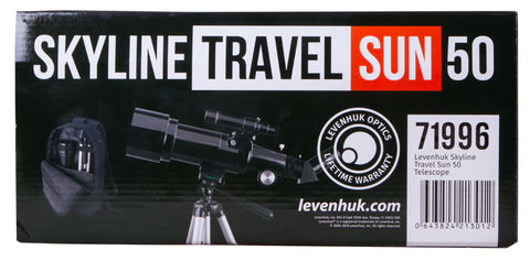 Levenhuk Skyline Travel Sun 50 Telescope