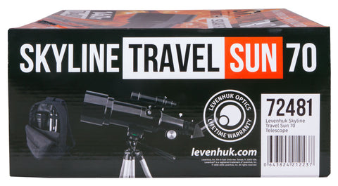 Levenhuk Skyline Travel Sun 70 Telescope