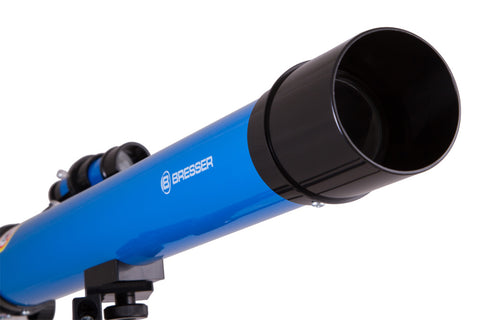 Bresser Junior Space Explorer 45/600 AZ Telescope, blue
