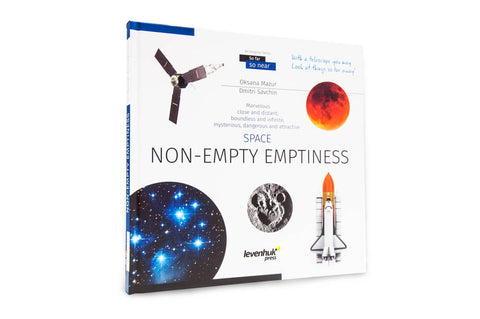 Space. Non-empty emptiness. Knowledge book. Hardcover